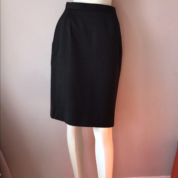 Yves Saint Laurent Wool Skirt - Picture 1 of 6